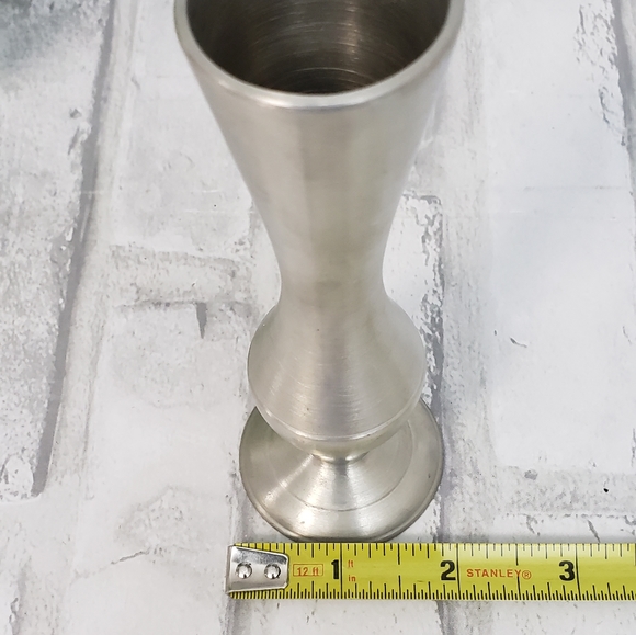 Vintage American Pewter Guild Pedestal Bud Vase - Picture 3 of 7